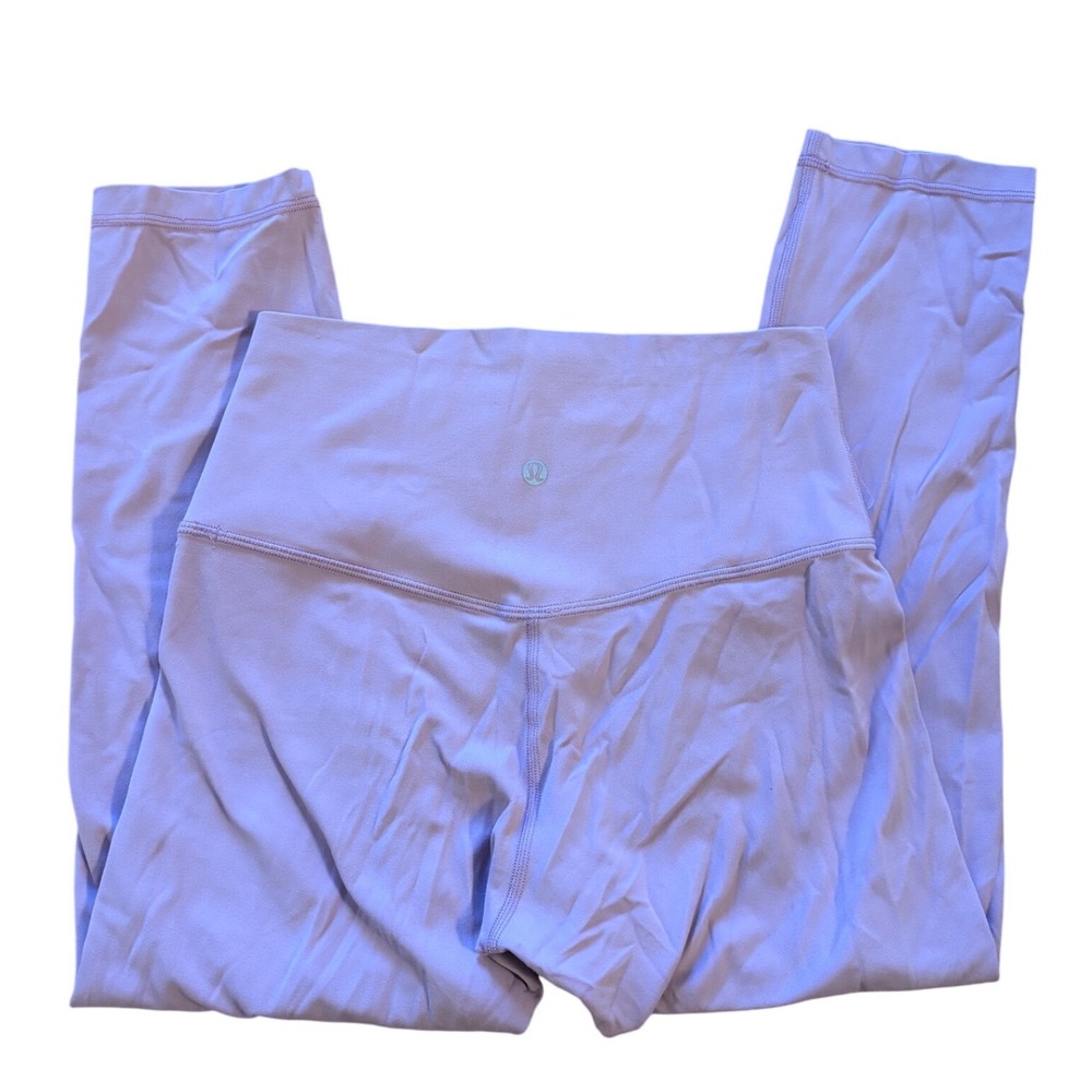 Lululemon Wunder Under High Rise Crop 21 Lavender Purple Leggings W6AVHS Size 6